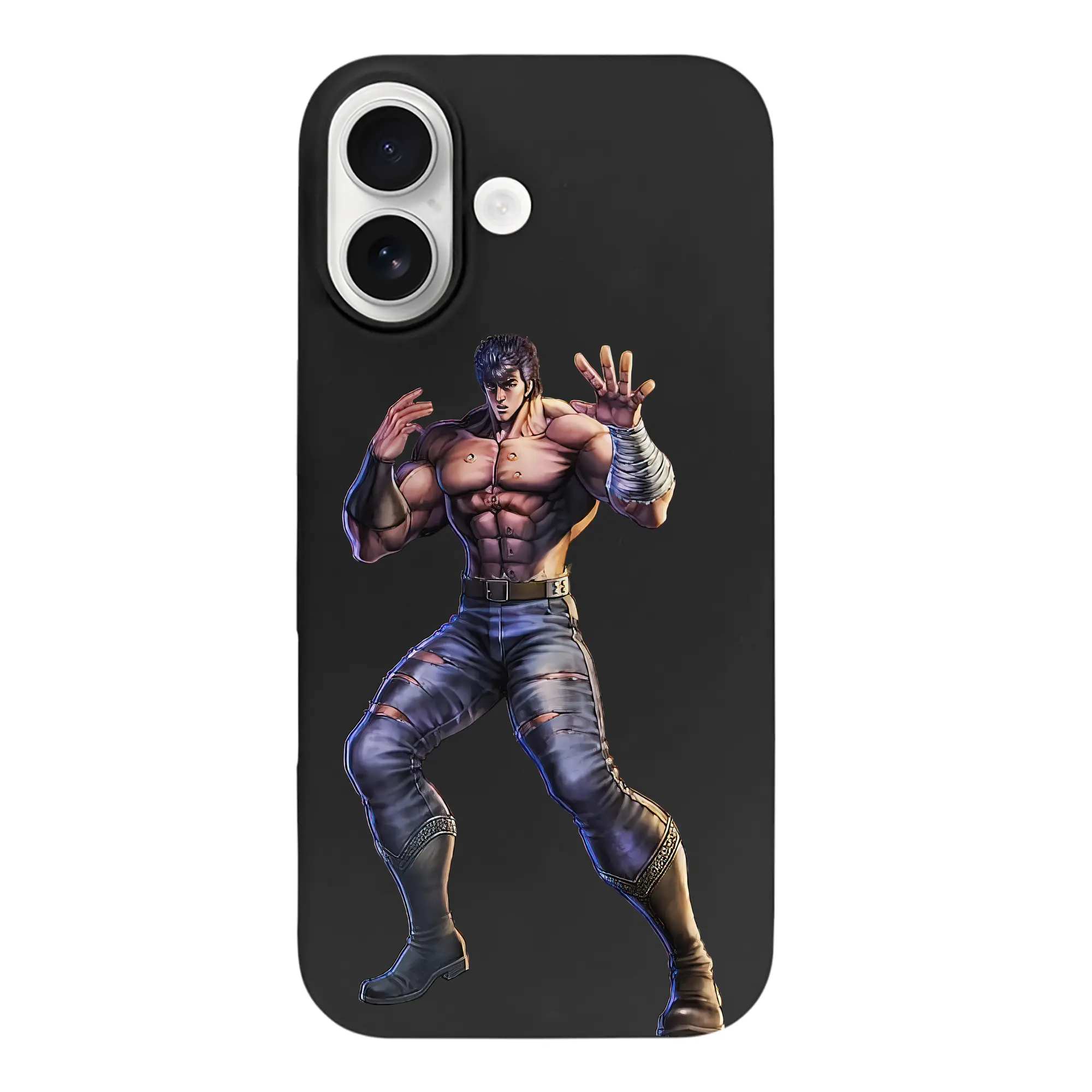 北斗の拳 グッズ,ケンシロウ - iPhone 17 シリーズ シリコンケース 薄型 耐衝撃 指紋防止 ソフトタッチカバー 精密フィット 傷防止 保護ケース iPhone 17/17 Air/17 Pro/17 Pro Max 対応